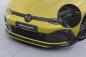 Preview: CSR Frontspoiler | Cup-Spoilerlippe mit ABE für VW Golf 8 GTI, GTD, GTE, R-Line CSL429-G Glossy schwarz Hochglanz (keine Lackierung erforderlich)