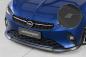 Preview: CSR Frontspoiler | Cup-Spoilerlippe mit ABE für Opel Corsa F CSL435-S strukturiert schwarz matt (keine Lackierung erforderlich)