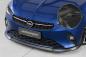 Preview: CSR Frontspoiler | Cup-Spoilerlippe mit ABE für Opel Corsa F CSL435-C Carbon Look Hochglanz (keine Lackierung erforderlich)