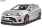 Preview: CSR Frontspoiler | Cup-Spoilerlippe mit ABE für Toyota Avensis (T27) CSL449-G Glossy schwarz Hochglanz (keine Lackierung erforderlich)