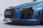 Preview: CSR Frontspoiler | Cup-Spoilerlippe mit ABE für Audi R8 (Typ 4S) CSL451-G Glossy schwarz Hochglanz (keine Lackierung erforderlich)