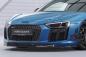 Preview: CSR Frontspoiler | Cup-Spoilerlippe mit ABE für Audi R8 (Typ 4S) CSL451-G Glossy schwarz Hochglanz (keine Lackierung erforderlich)