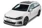 Preview: CSR Frontspoiler | Cup-Spoilerlippe mit ABE für VW Golf 7 GTI / GTD CSL459-G Glossy schwarz Hochglanz (keine Lackierung erforderlich)