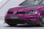 Preview: CSR Frontspoiler | Cup-Spoilerlippe mit ABE für VW Golf 7 CSL460-S strukturiert schwarz matt (keine Lackierung erforderlich)