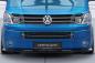 Preview: CSR Frontspoiler | Cup-Spoilerlippe mit ABE für VW T5 Bus CSL465-C Carbon Look Hochglanz (keine Lackierung erforderlich)
