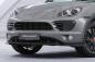 Preview: CSR Frontspoiler | Cup-Spoilerlippe mit ABE für Porsche Cayenne Typ 92A CSL470-G Glossy schwarz Hochglanz (keine Lackierung erforderlich)
