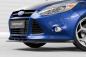 Preview: CSR Frontspoiler | Cup-Spoilerlippe mit ABE für Ford Focus MK3 Basis CSL477-S strukturiert schwarz matt (keine Lackierung erforderlich)