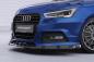 Preview: CSR Frontspoiler | Cup-Spoilerlippe mit ABE für Audi A1 8X CSL481-G Glossy schwarz Hochglanz (keine Lackierung erforderlich)