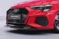 Preview: CSR Frontspoiler | Cup-Spoilerlippe mit ABE für Audi A3 8Y S-Line / S3 8Y CSL483-C Carbon Look Hochglanz (keine Lackierung erforderlich)