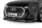 Preview: CSR Frontspoiler | Cup-Spoilerlippe mit ABE für Audi Q3 (Typ F3) Sportback CSL485-S strukturiert schwarz matt (keine Lackierung erforderlich)