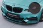 Preview: CSR Frontspoiler | Cup-Spoilerlippe mit ABE für BMW 2er (F22/F23) M-Paket CSL514-S strukturiert schwarz matt (keine Lackierung erforderlich)