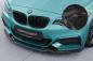 Preview: CSR Frontspoiler | Cup-Spoilerlippe mit ABE für BMW 2er (F22/F23) M-Paket CSL514-G Glossy schwarz Hochglanz (keine Lackierung erforderlich)