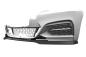 Preview: CSR Frontspoiler | Cup-Spoilerlippe mit ABE für BMW 2er (F22/F23) M-Paket CSL514-S strukturiert schwarz matt (keine Lackierung erforderlich)