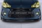 Preview: CSR Frontspoiler | Cup-Spoilerlippe mit ABE für Citroen DS3 CSL518-G Glossy schwarz Hochglanz (keine Lackierung erforderlich)