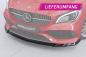 Preview: CSR Frontspoiler | Cup-Spoilerlippe mit ABE für Mercedes-Benz CLA 117 AMG-Line CSL522-G Glossy schwarz Hochglanz (keine Lackierung erforderlich)