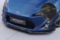 Preview: CSR Frontspoiler | Cup-Spoilerlippe mit ABE für Toyota GT86 (ZN6) CSL539-C Carbon Look Hochglanz (keine Lackierung erforderlich)