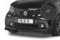 Preview: CSR Frontspoiler | Cup-Spoilerlippe mit ABE für Smart fortwo 453 Brabus CSL542-S strukturiert schwarz matt (keine Lackierung erforderlich)