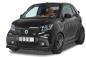 Preview: CSR Frontspoiler | Cup-Spoilerlippe mit ABE für Smart fortwo 453 Brabus CSL542-G Glossy schwarz Hochglanz (keine Lackierung erforderlich)
