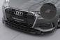 Preview: CSR Frontspoiler | Cup-Spoilerlippe mit ABE für Audi A6 C8 (Typ 4K/F2) CSL543-S strukturiert schwarz matt (keine Lackierung erforderlich)