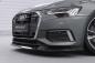 Preview: CSR Frontspoiler | Cup-Spoilerlippe mit ABE für Audi A6 C8 (Typ 4K/F2) CSL543-S strukturiert schwarz matt (keine Lackierung erforderlich)
