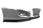 Preview: CSR Frontspoiler | Cup-Spoilerlippe mit ABE für Mercedes-Benz CLK A209 / C209 CSL550-S strukturiert schwarz matt (keine Lackierung erforderlich)