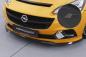 Preview: CSR Frontspoiler | Cup-Spoilerlippe mit ABE für Opel Corsa E OPC / GSi CSL554-S strukturiert schwarz matt (keine Lackierung erforderlich)