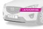 Preview: CSR Frontspoiler | Cup-Spoilerlippe mit ABE für Mazda CX5 (KE) CSL555-C Carbon Look Hochglanz (keine Lackierung erforderlich)