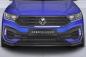 Preview: CSR Frontspoiler | Cup-Spoilerlippe mit ABE für VW T-Roc (A1) R CSL568-C Carbon Look Hochglanz (keine Lackierung erforderlich)