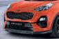 Preview: CSR Frontspoiler | Cup-Spoilerlippe mit ABE für Kia Sportage QLE CSL577-L Lackierung erforderlich (unlackiert roh)
