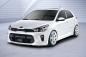 Preview: CSR Frontspoiler | Cup-Spoilerlippe mit ABE für Kia Rio 4 (YB) CSL585-S strukturiert schwarz matt (keine Lackierung erforderlich)