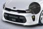 Preview: CSR Frontspoiler | Cup-Spoilerlippe mit ABE für Kia Rio 4 (YB) CSL585-C Carbon Look Hochglanz (keine Lackierung erforderlich)