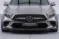 Preview: CSR Frontspoiler | Cup-Spoilerlippe mit ABE für Mercedes-Benz CLS (C257) CSL599-C Carbon Look Hochglanz (keine Lackierung erforderlich)