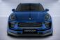 Preview: CSR Frontspoiler | Cup-Spoilerlippe mit ABE für Porsche Macan CSL608-G Glossy schwarz Hochglanz (keine Lackierung erforderlich)