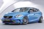 Preview: CSR Frontspoiler | Cup-Spoilerlippe mit ABE für Volvo V40 R-Design CSL611-C Carbon Look Hochglanz (keine Lackierung erforderlich)