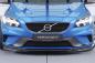 Preview: CSR Frontspoiler | Cup-Spoilerlippe mit ABE für Volvo V40 R-Design CSL611-C Carbon Look Hochglanz (keine Lackierung erforderlich)