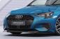 Preview: CSR Frontspoiler | Cup-Spoilerlippe mit ABE für Audi A3 8Y Limousine CSL616-G Glossy schwarz Hochglanz (keine Lackierung erforderlich)