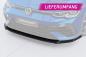 Preview: CSR Frontspoiler | Cup-Spoilerlippe mit ABE für VW Golf 8 (CD) R CSL618-S strukturiert schwarz matt (keine Lackierung erforderlich)