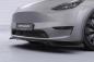 Preview: CSR Frontspoiler | Cup-Spoilerlippe mit ABE für Tesla Model Y CSL620-L Lackierung erforderlich (unlackiert roh)