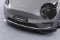 Preview: CSR Frontspoiler | Cup-Spoilerlippe mit ABE für Tesla Model Y CSL620-G Glossy schwarz Hochglanz (keine Lackierung erforderlich)