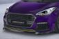 Preview: CSR Frontspoiler | Cup-Spoilerlippe mit ABE für Hyundai I30 (GD) Turbo CSL635-G Glossy schwarz Hochglanz (keine Lackierung erforderlich)