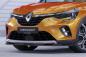 Preview: CSR Frontspoiler | Cup-Spoilerlippe mit ABE für Renault Captur 2 CSL637-G Glossy schwarz Hochglanz (keine Lackierung erforderlich)
