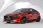 Preview: CSR Frontspoiler | Cup-Spoilerlippe mit ABE für Mazda 3 (Typ BP) CSL649-C Carbon Look Hochglanz (keine Lackierung erforderlich)