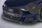 Preview: CSR Frontspoiler | Cup-Spoilerlippe mit ABE für Audi A8 D5 S-Line CSL656-S strukturiert schwarz matt (keine Lackierung erforderlich)