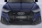 Preview: CSR Frontspoiler | Cup-Spoilerlippe mit ABE für Audi A8 D5 S-Line CSL656-S strukturiert schwarz matt (keine Lackierung erforderlich)