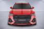 Preview: CSR Frontspoiler | Cup-Spoilerlippe mit ABE für Audi Q3 (F3) S-Line CSL665-C Carbon Look Hochglanz (keine Lackierung erforderlich)