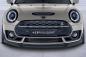 Preview: CSR Frontspoiler | Cup-Spoilerlippe mit ABE für Mini Clubman F54 Cooper S CSL667-S strukturiert schwarz matt (keine Lackierung erforderlich)