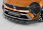 Preview: CSR Frontspoiler | Cup-Spoilerlippe mit ABE für Opel Crossland CSL675-G Glossy schwarz Hochglanz (keine Lackierung erforderlich)