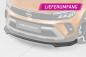 Preview: CSR Frontspoiler | Cup-Spoilerlippe mit ABE für Opel Crossland CSL675-G Glossy schwarz Hochglanz (keine Lackierung erforderlich)