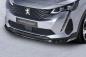 Preview: CSR Frontspoiler | Cup-Spoilerlippe mit ABE für Peugeot 3008 (2. Gen) CSL688-S strukturiert schwarz matt (keine Lackierung erforderlich)