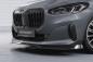 Preview: CSR Frontspoiler | Cup-Spoilerlippe mit ABE für BMW 2er (U06) Active Tourer CSL690-S strukturiert schwarz matt (keine Lackierung erforderlich)
